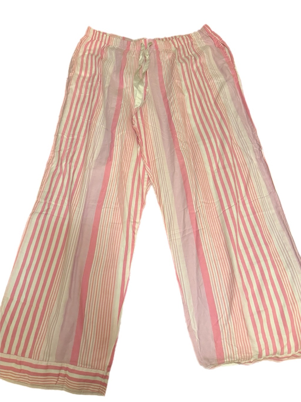 Victoria’s Secret NWT Pink Striped Two-Piece Pajama Set | Size XL - Picture 4 of 7